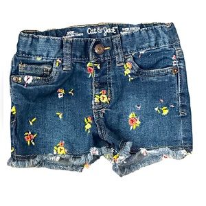 3T Cat & Jack jean shorts